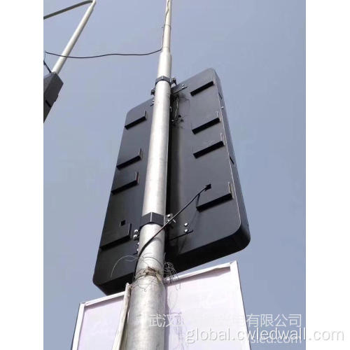 Outdoor Led Billboards Outdoor Advertising P4 LED Street Pole Led Billboards Manufactory